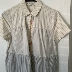 Madewell button up blouse